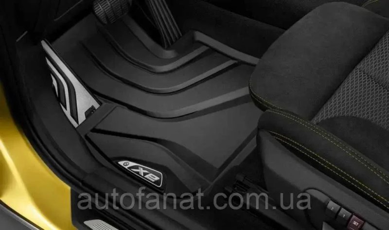 BMW X1 F48 / X2 F39 | Оригінальні коврики БМВ | Гумові килимки | Німеччина — фото 2