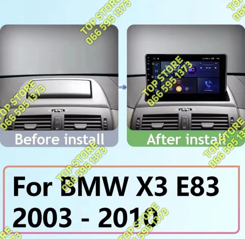 ‼️ BMW X3 E83 ‼️ BMW X1 E84 ‼️ Android магнітола Carplay 8 ядер 8/128 GB 4G LTE DSP — фото 2