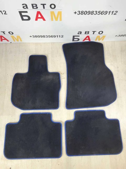 BMW X3 G01 X4 G02 Г01 Г02 Velurs BMW  Килимки коврики комплект 4шт оригінальні