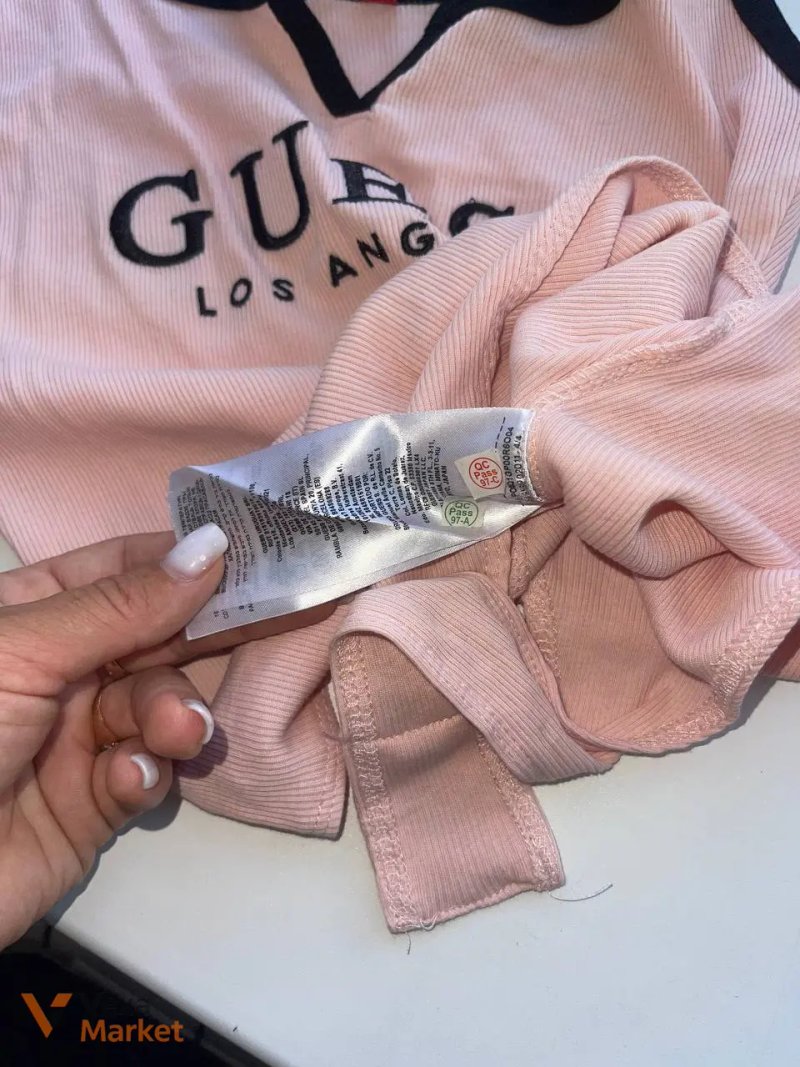 Боді Guess рожеве розмір S — фото 3