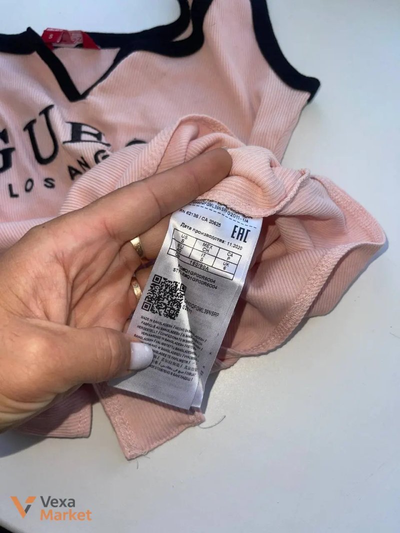 Боді Guess рожеве розмір S — фото 4