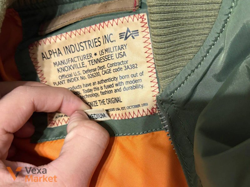 Бомбер Alpha Industries Ma-1 TT — фото 5
