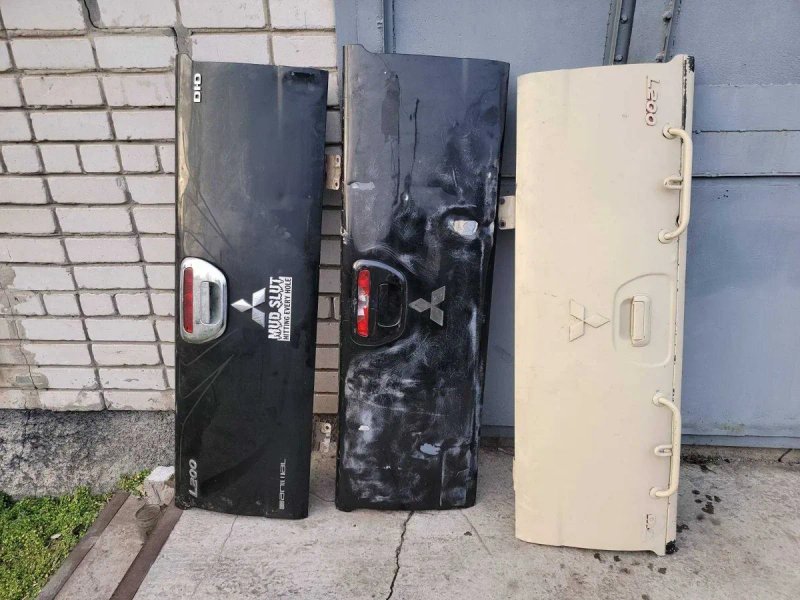 Борт крышка багажника пороги Митсубиси Л200 авторазборка — фото 2