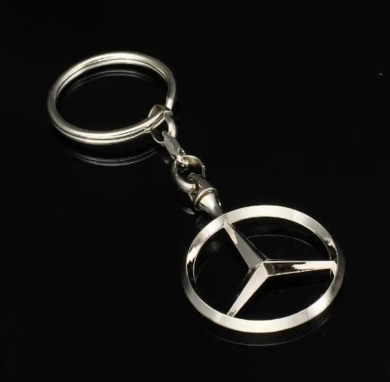 Брелок Mercedes-Benz Мерседес для ключів в подарунковій упаковці — фото 3