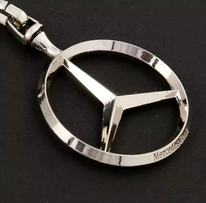 Брелок Mercedes-Benz Мерседес для ключів в подарунковій упаковці — фото 4
