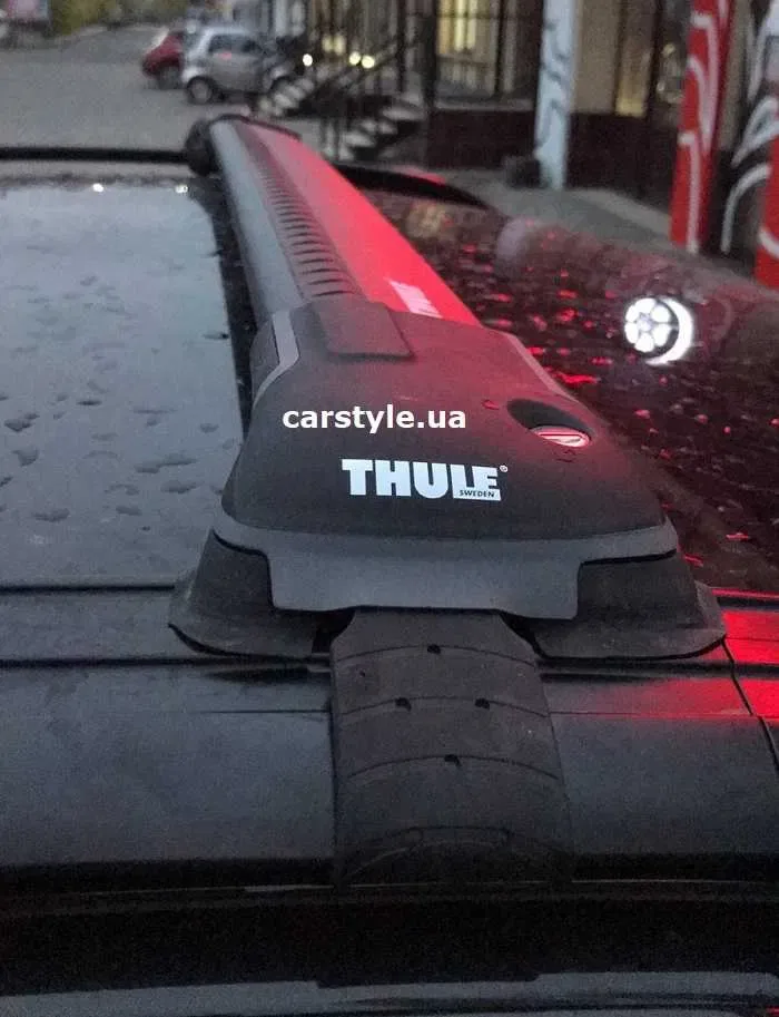 БУ Багажник палки Thule Wingbar Edge Evo Aerobar Squarebar 108 118 127 135 150 см сталеві алюмінієві каплевидні нові вживані установка прокат обмін — фото 8