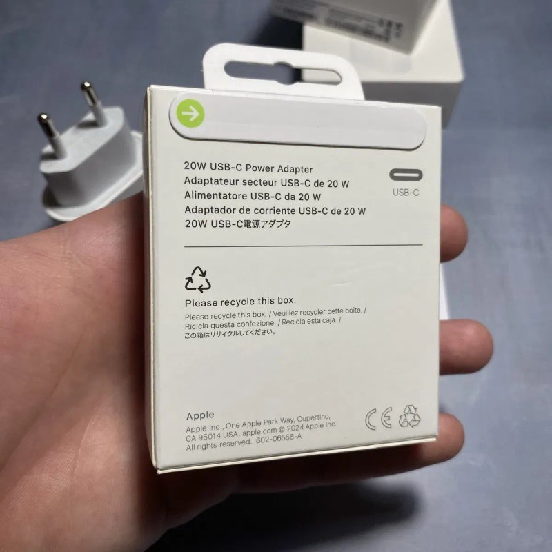 Быстрая зарядка для iPhone Apple, Оригинал Type-C 20W, Швидка зарядка блок Айфон — фото 5