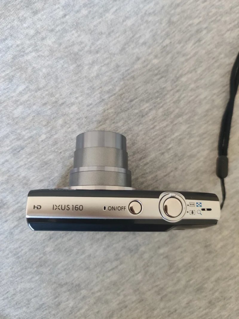 Canon Ixus 160 HD Black Zoom 8Х+20Mp Вінтажна Мильниця фотоапарат фотокамера — фото 3