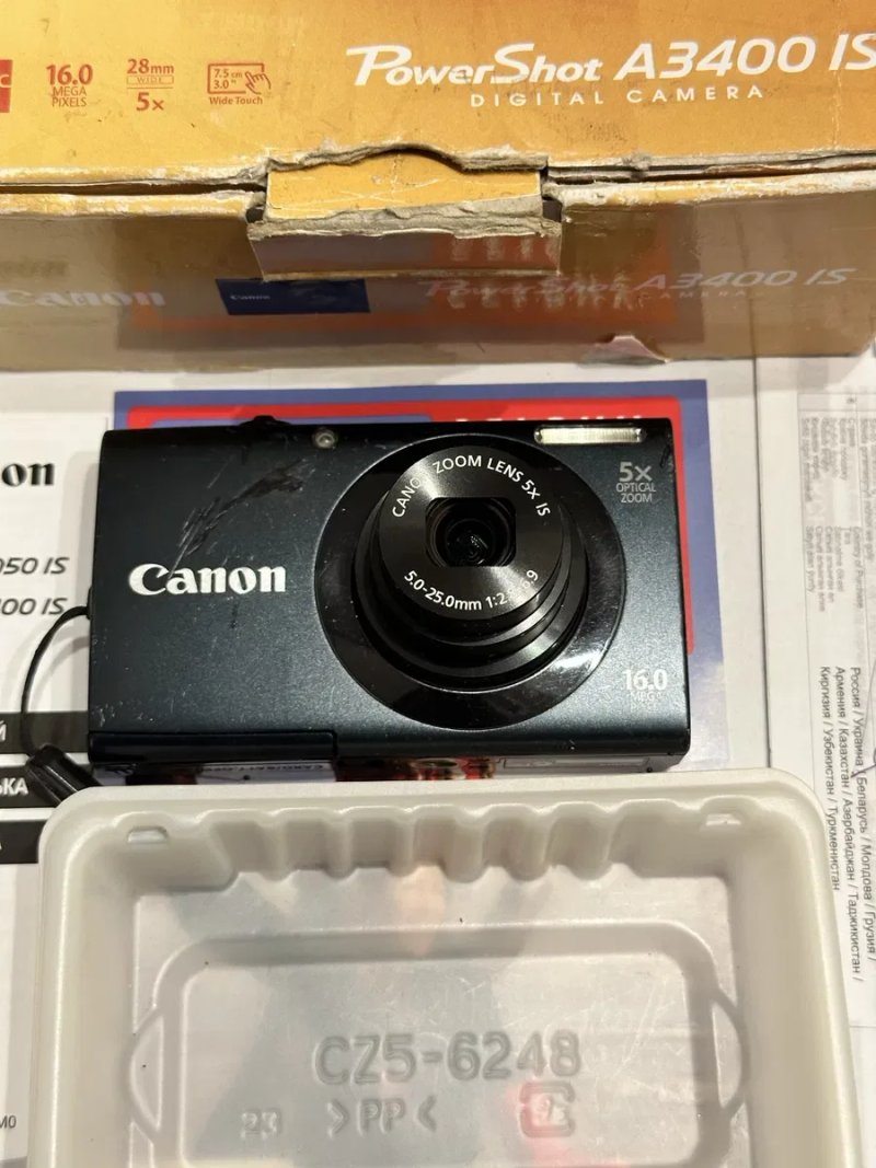 Canon Powershot A3400 — фото 4