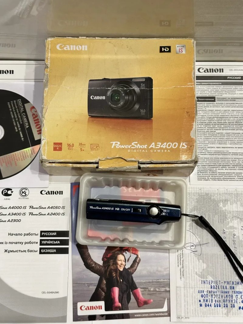 Canon Powershot A3400 — фото 5