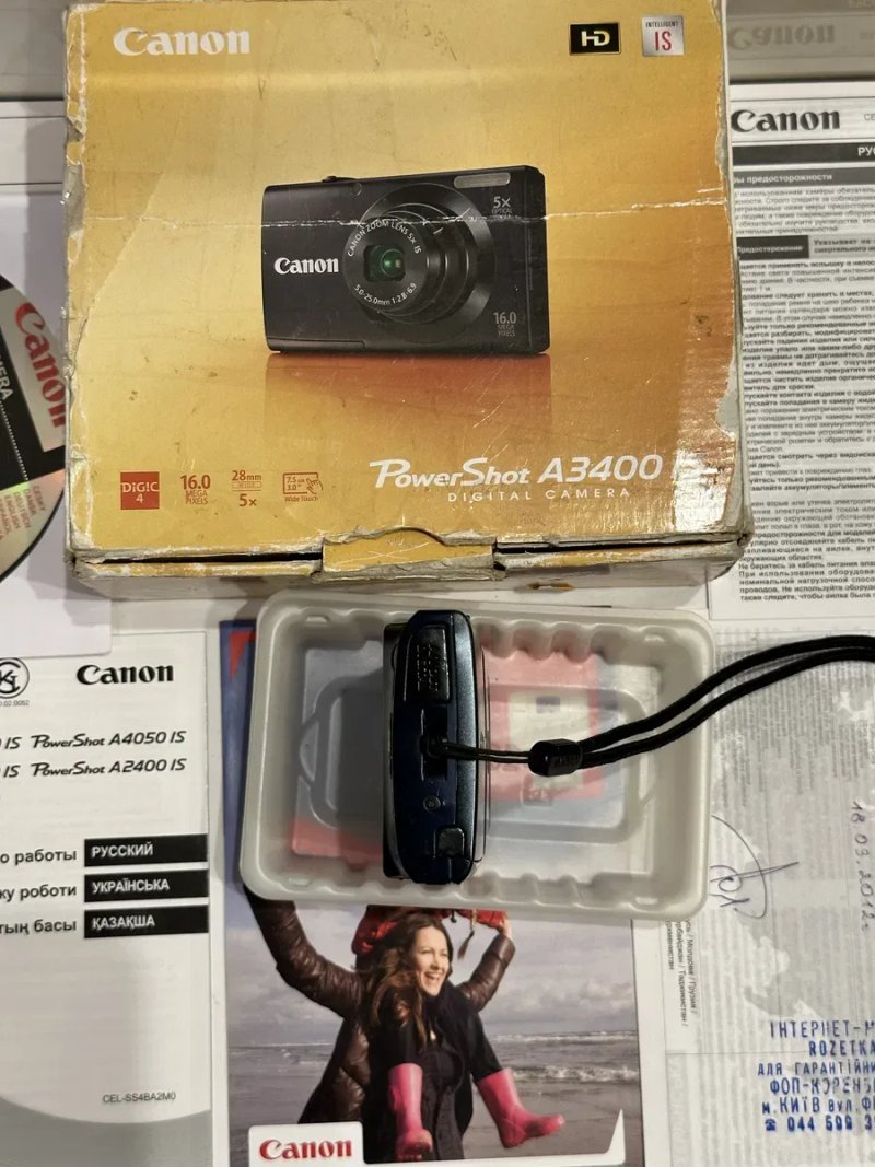 Canon Powershot A3400 — фото 7