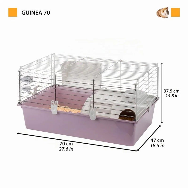Cavie 80 Guinea70 НОВА Клітка для морської свинки, кролика Cavie80 Кавія80 — фото 7