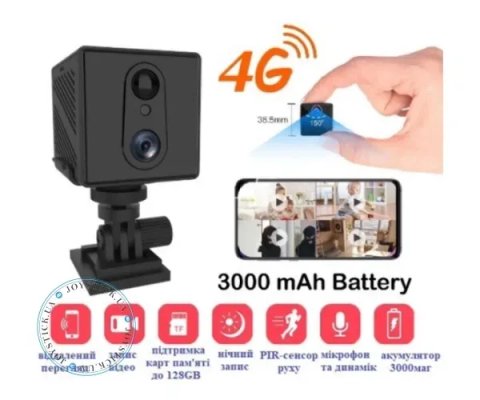 CB75 4G міні камера CB75 міні камера 4G датчик руху 4G онлайн камера