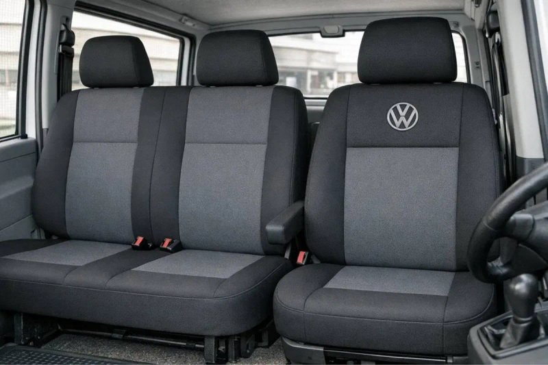 Чехлы Чохли авточохли Volkswagen T4 T5  T6 Caravella Transporter — фото 3