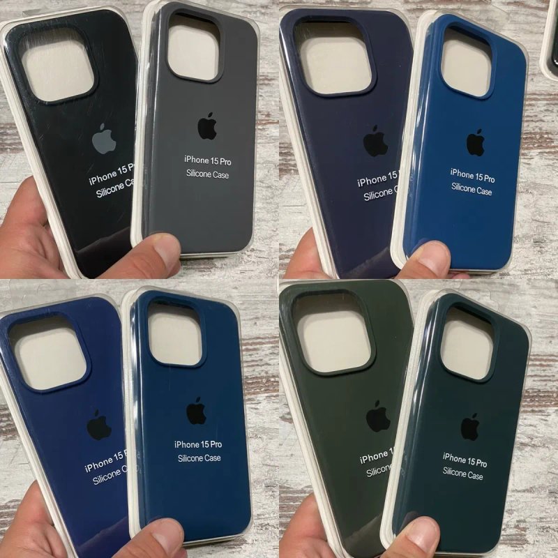 Чехол iphone 15 pro silicon case full iphone 15pro айфон 15про силикон — фото 2