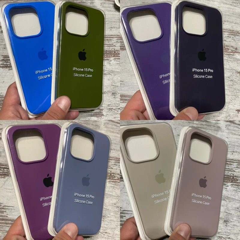 Чехол iphone 15 pro silicon case full iphone 15pro айфон 15про силикон — фото 3