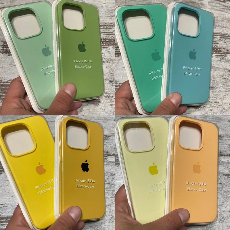 Чехол iphone 15 pro silicon case full iphone 15pro айфон 15про силикон — фото 6