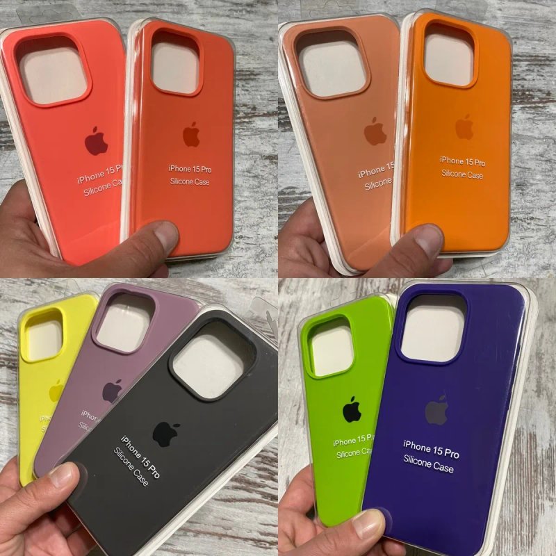 Чехол iphone 15 pro silicon case full iphone 15pro айфон 15про силикон — фото 7