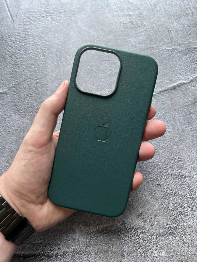 Чехол на iPhone 14 Pro Max та інші MagSafe,кожаный Айфон шкіряний А.12 — фото 7