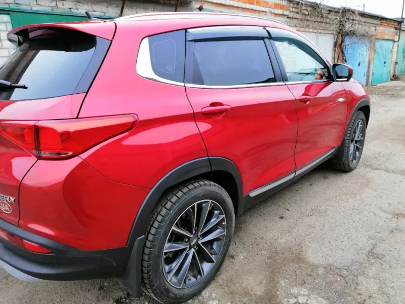 Chery Tiggo(06-12) Tiggo 7 PRO (20-22) Дефлекторы дверей, ветровики c — фото 3