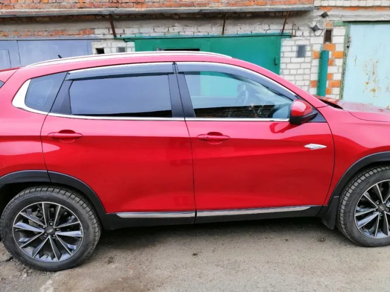 Chery Tiggo(06-12) Tiggo 7 PRO (20-22) Дефлекторы дверей, ветровики c — фото 7