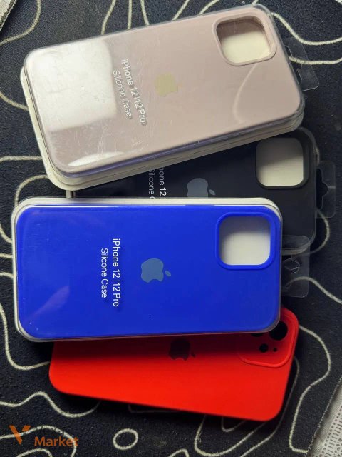 Чохли Silicone Case для iPhone 12/12 Pro