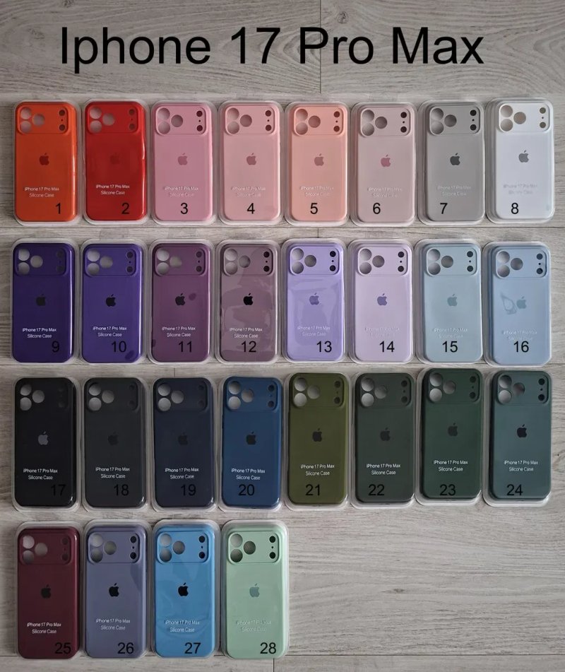 Чохол айфон 17 pro max чехол iPhone 17 про макс silicone case — фото 2
