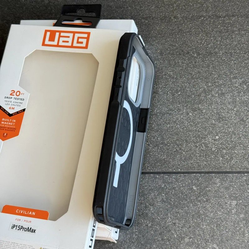 Чохол для iPhone 14 15 16 Pro Max Протиударний UAG (Urban Armor Gear) з підтримкою MagSafe. — фото 3