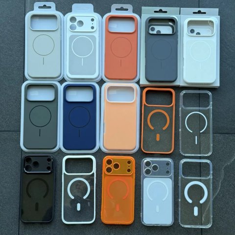 Чохол iPhone 17 Pro Max MagSafe з мікрофіброю Silicone Case. Чехол айфон 17 про макс с магсейф