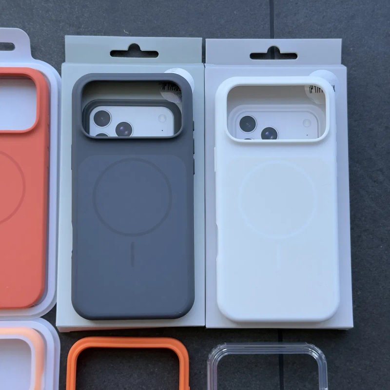 Чохол iPhone 17 Pro Max MagSafe з мікрофіброю Silicone Case. Чехол айфон 17 про макс с магсейф — фото 2