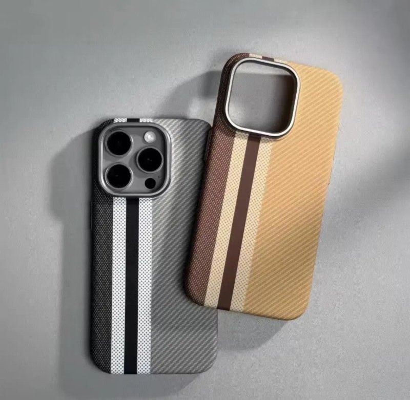 Чохол карбон карбоновий з підтримкою MagSafe iPhone 15 / 16 Pro Max чехол айфон про макс магсейф карбоновый тонкий легкий — фото 2