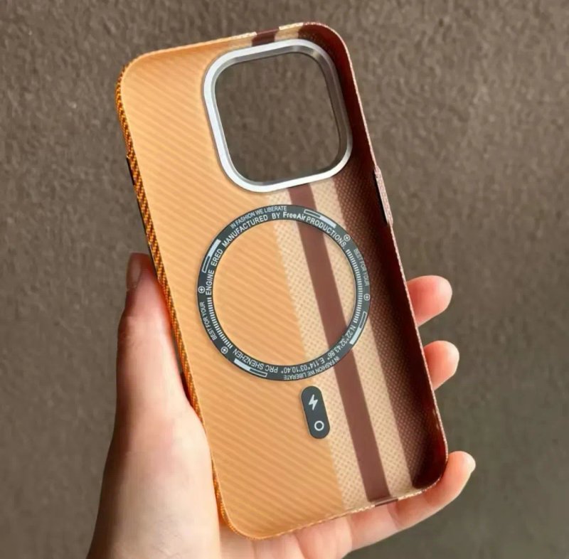 Чохол карбон карбоновий з підтримкою MagSafe iPhone 15 / 16 Pro Max чехол айфон про макс магсейф карбоновый тонкий легкий — фото 8