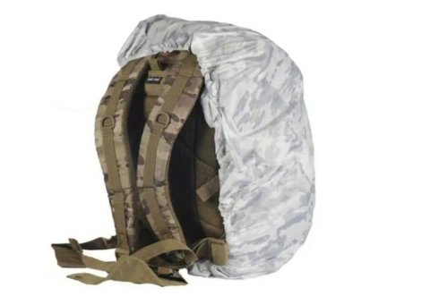 Чохол кавер на рюкзак 25-50 л Multicam Alpine зимовий білий