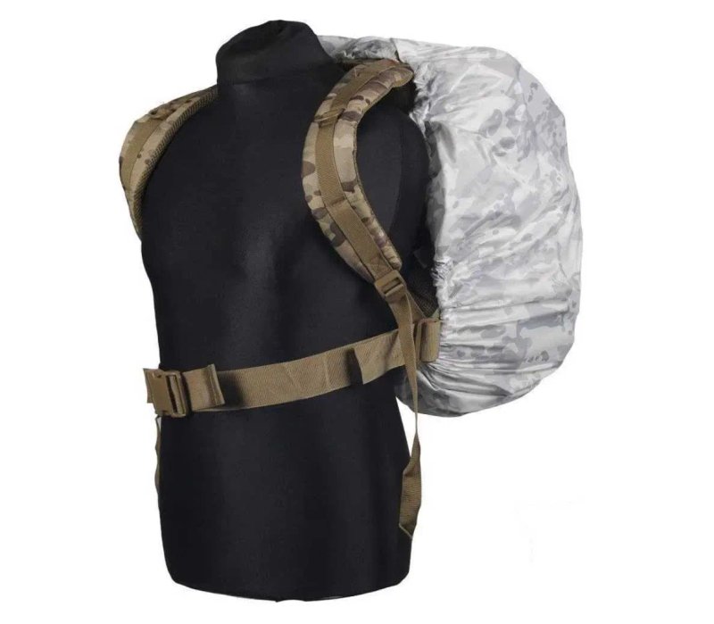 Чохол кавер на рюкзак 25-50 л Multicam Alpine зимовий білий — фото 5