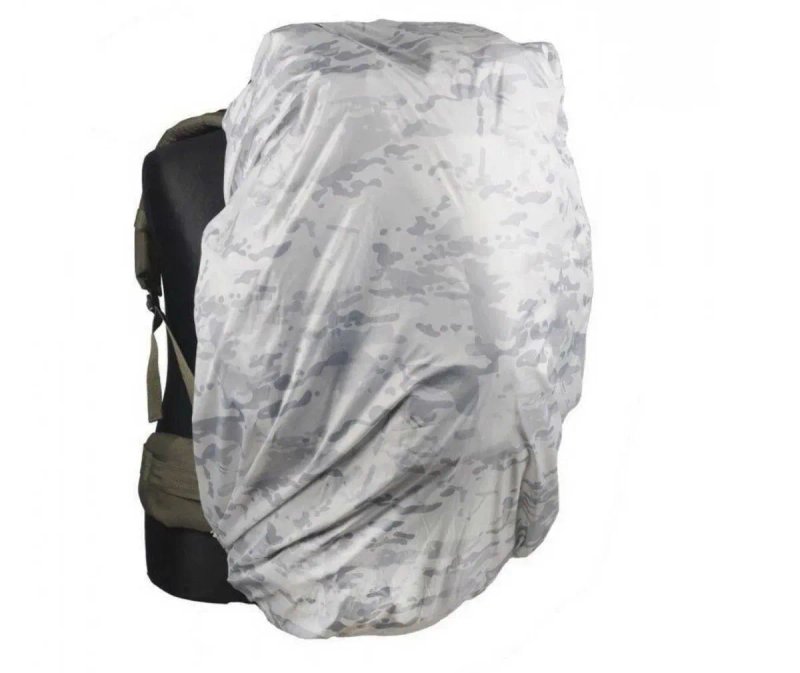 Чохол кавер на рюкзак 25-50 л Multicam Alpine зимовий білий — фото 6