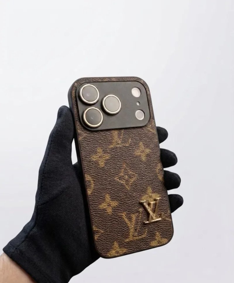 Чохол L&V для iPhone чехол на  айфон ЛВ та захистом камери — фото 2