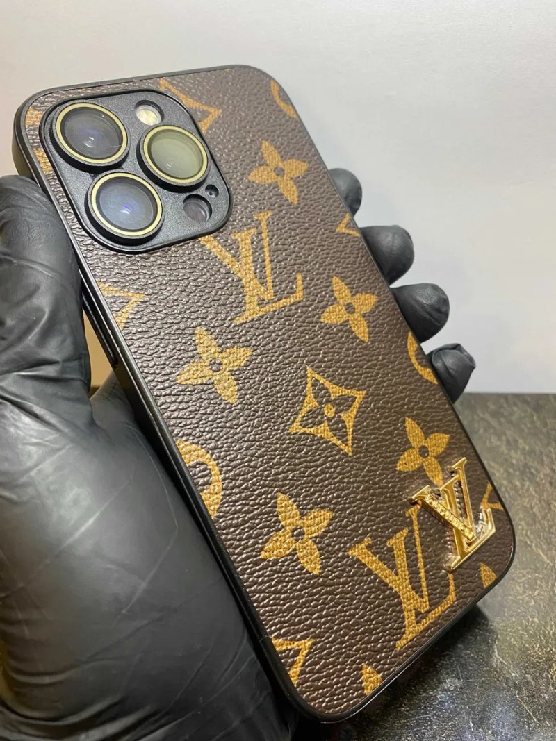 Чохол L&V для iPhone чехол на  айфон ЛВ та захистом камери — фото 7