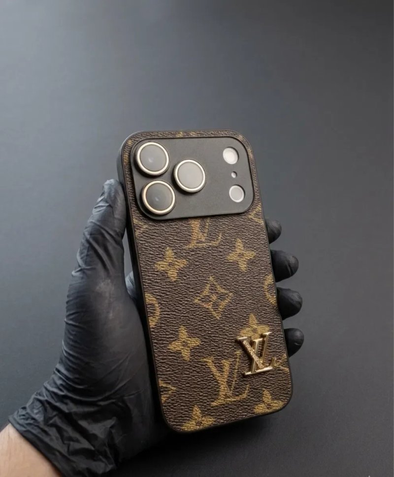 Чохол L&V для iPhone чехол на  айфон ЛВ та захистом камери — фото 8