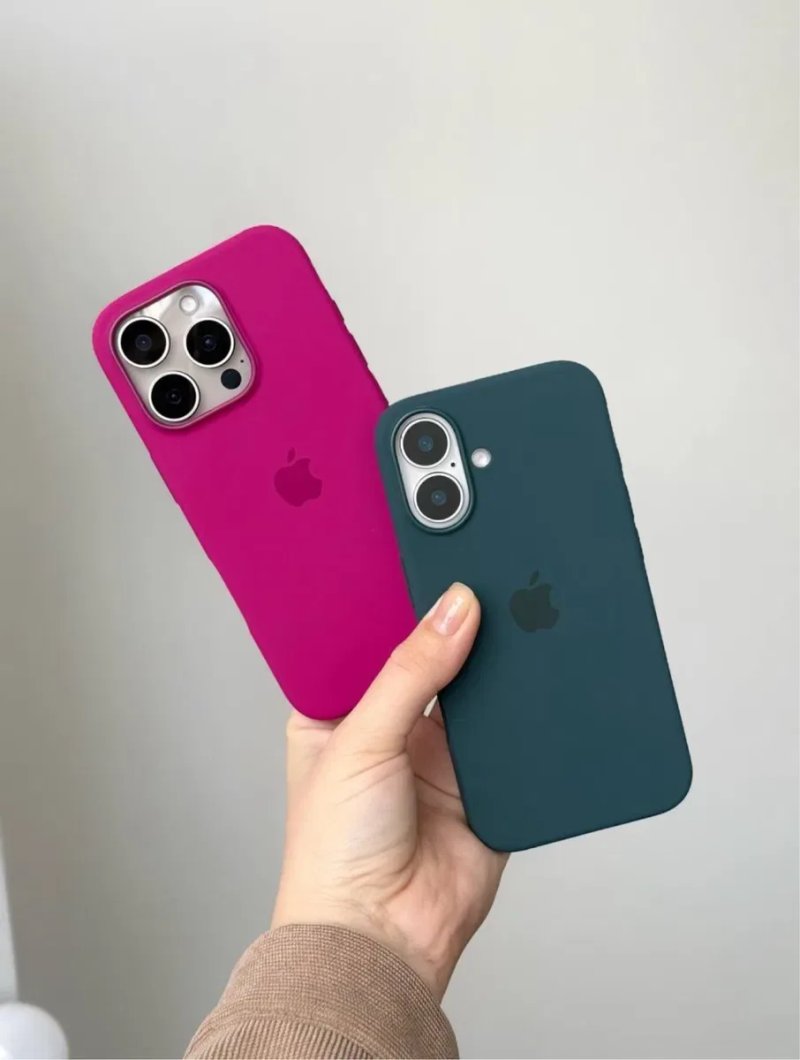Чохол на iPhone Apple Silicone Case magsafe 16 pro max чехол magsafe — фото 2