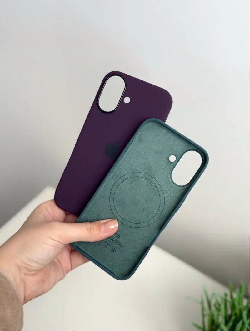 Чохол на iPhone Apple Silicone Case magsafe 16 pro max чехол magsafe — фото 3