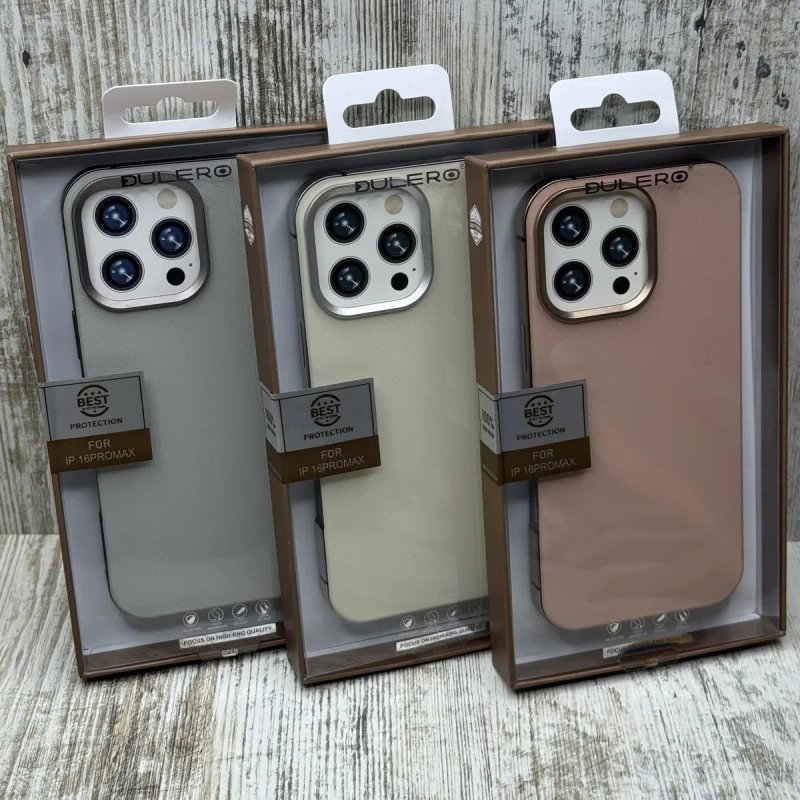 Чохол преміум Leather Metal MagSafe на iPhone 16 Pro/ 16 Pro Max Чехол — фото 8