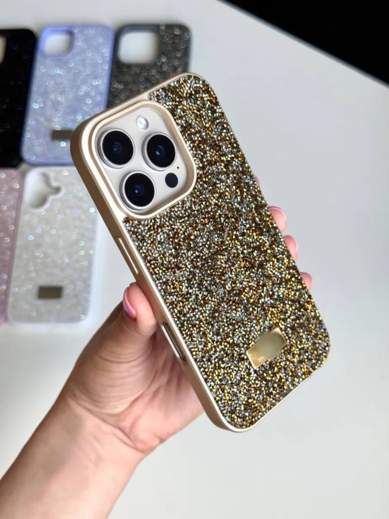 Чохол сваровскі swarovski чехол айфон про макс iphone 15 / 16 pro max — фото 4