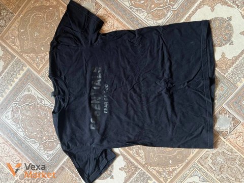 Чорна футболка Essentials Fear of God