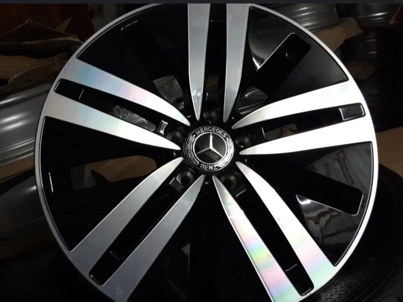 Чорні диски MERCEDES Benz R18 w222 V class 447 w212 w213 GLE w166 — фото 2