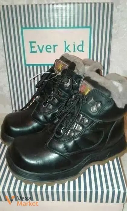 Чорні зимові черевики Ever kid