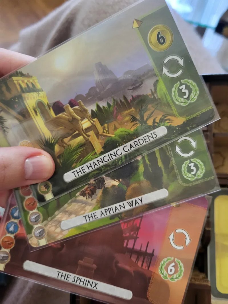 7 Чудес: Дуель (7 Wonders Duel) + органайзер + протектори (Як нова | укр локалізація) БЕЗ ТОРГУ — фото 6