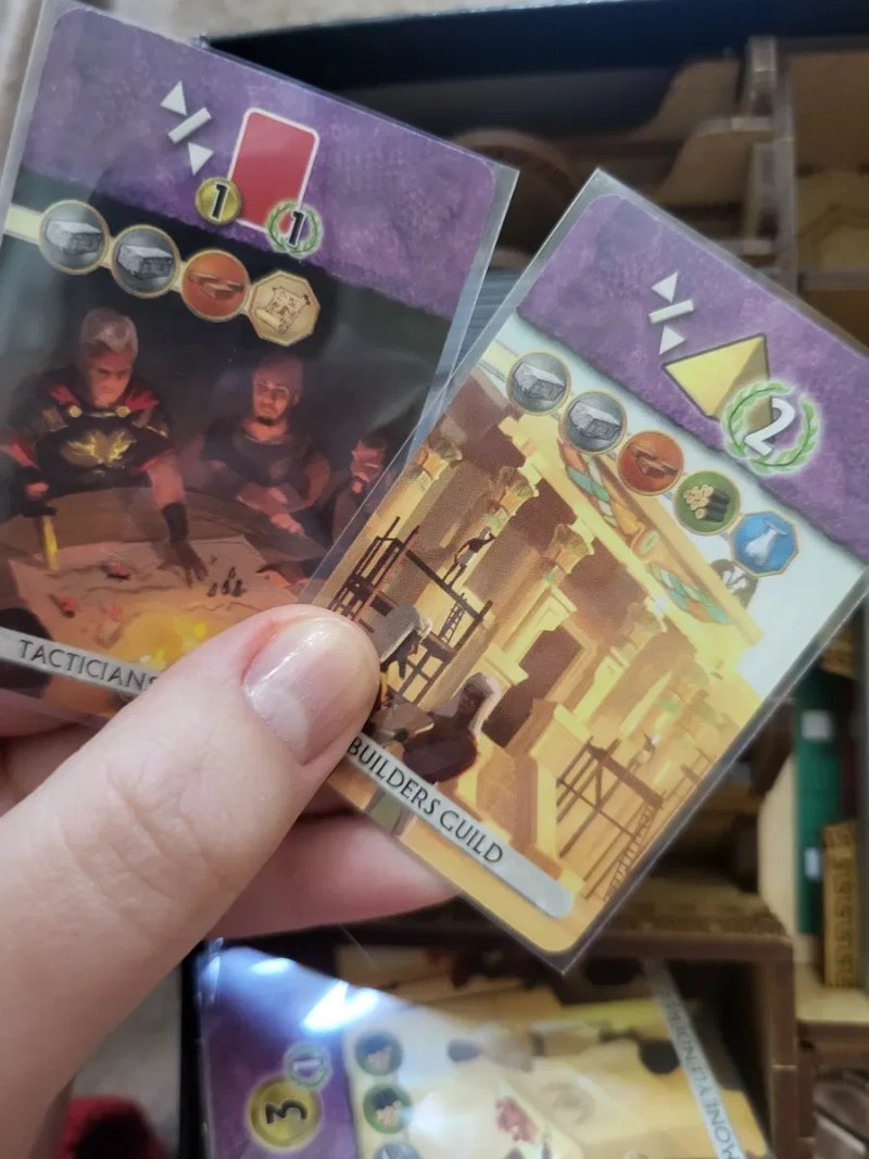 7 Чудес: Дуель (7 Wonders Duel) + органайзер + протектори (Як нова | укр локалізація) БЕЗ ТОРГУ — фото 7