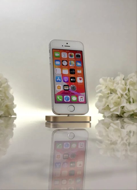 Чудовий iPhone SE 1 64GB Neverlock 89%АКБ Silver (Магазин Гарантія)