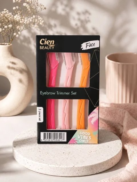 Cien Beauty Набір тримерів для брів та обличчя 3 шт.