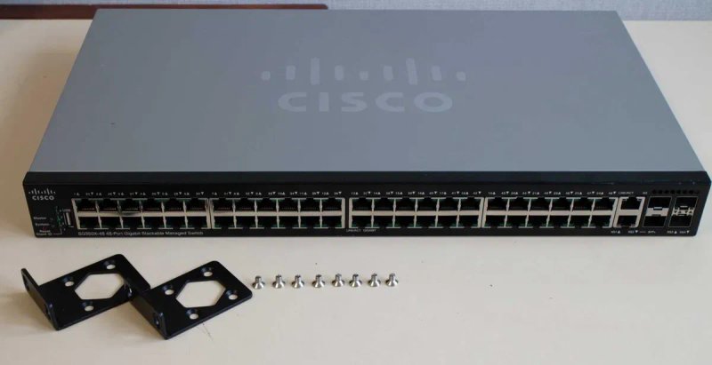 Cisco SG350X-48 керований комутатор 48x1G 4x10G uplink — фото 6